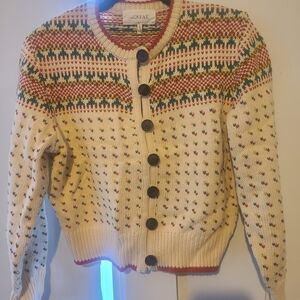 THE GREAT. Multicolor Knit Sweater